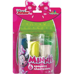 AS Company Πλαστελίνη Disney Minnie Mouse 6τμχ