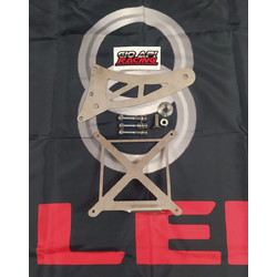 Βάση Πινακιδας CNC Αλουμίνιου για Gilera Runner 125-180-200-250-300cc Τετραχρονα Μοντέλα 2000-2016 μαζί με βίδες για κινητήρες Leader/Quascar καινούργ
