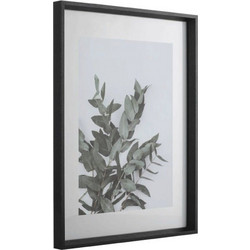 Κάδρο Renabie 423012 31,5x41,5cm Black Eglo Κάθετοι Ξύλο,Γυαλί