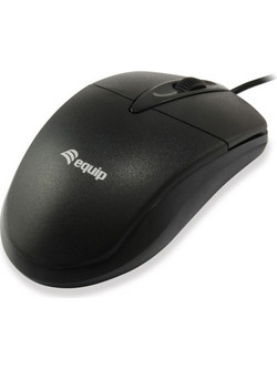 Equip 245102 Ενσύρματο Ποντίκι Black
