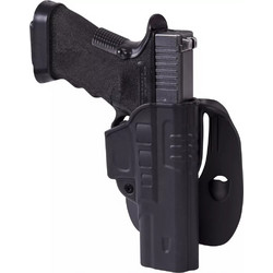 Fast Draw Holster For Glock 17 With Paddle - Black
