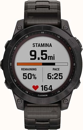 Garmin fenix 6 sapphire titanium online solar