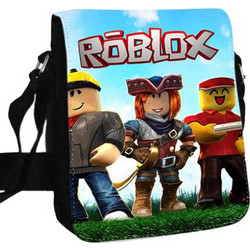 Μεσαίο Τσαντάκι ώμου Unisex Roblox, Takeposition 26ύψος x 25πλάτος cm, Μαύρο, 984-4707