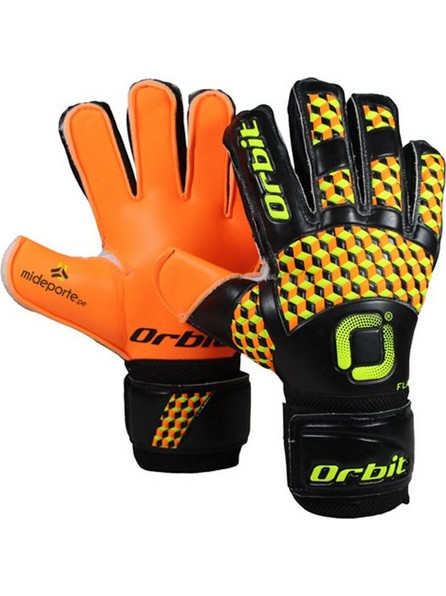 Γάντια τερματοφύλακα Orbit Flash Junior Μαύρα-Πορτοκάλι ORB-350-NE