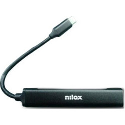 Nilox NXHUBUSBC11 USB Hub 3.0 USB-C με 4 Θύρες USB-A