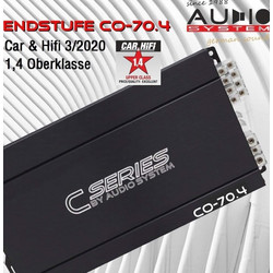 Audio System CO-70.4 Ενισχυτής Αυτοκινήτου 4 Καναλιών A/B