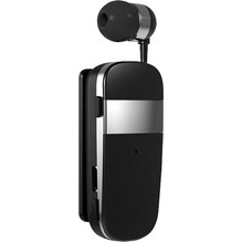 EGOBOO Clip&Go Ακουστικό Bluetooth In Ear Πέτου Black