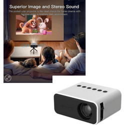 YT500 Mini Projector LCD LED 24Lumens