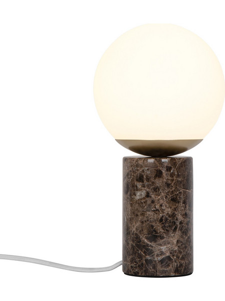 Nordlux Επιτραπέζιο Φωτιστικό Lilly LED E14 Μέταλλο/Γυαλί Καφέ - 2213575018