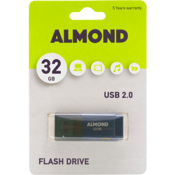 Almond Prime 32GB USB Stick 2.0 με USB-A Μπλε