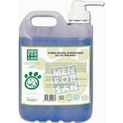 Men for San Σαμπουάν για Λευκό τρίχωμα 5L για επαγγελματική χρήση