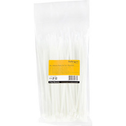 StarTech Δεματικά Καλωδίων 200x4mm Λευκό 100τμχ