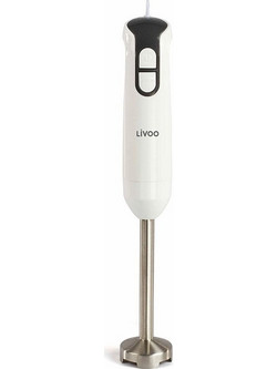 Livoo DOP204W Ραβδομπλέντερ με Ανοξείδωτη Ράβδο 400W