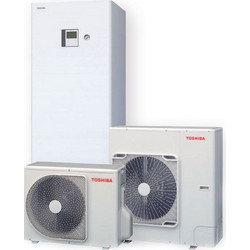 Toshiba Estia HWT-601HW-E/HWT-601F21ST6W-E Αντλία Θερμότητας 6kW Τριφασική
