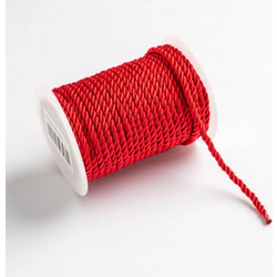 Kyriacou - Κορδόνι Στριφτό 3mmX25M Red MCORXXXX-XX3X25-70XXXX