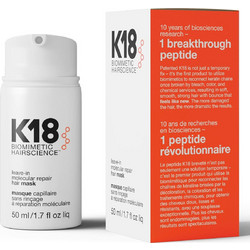 K18 Leave-in Molecular Repair Μάσκα Μαλλιών για Επανόρθωση για Ταλαιπωρημένα Μαλλιά 50ml