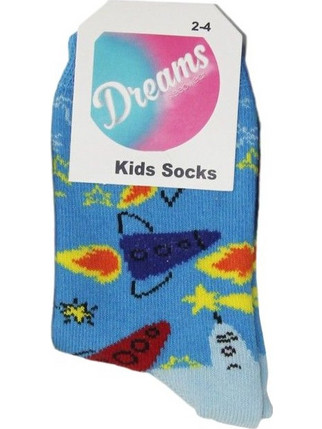 Dreams Baby Καλτσάκια με Αστροπλοϊα Μπλε (2396003-2/4)