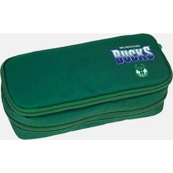 Back Me UP NBA Milwaukee Bucks Retro Κασετίνα με 2 Θήκες Πράσινη 338-26141