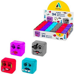 254340 ADEL ΞΥΣΤΡΑ CUBBIES ΒΑΡΕΛΑΚΙ ΔΙΠΛΗ 7MM - 12MM (ΣΕΤ 24 ΤΕΜΑΧΙΩΝ)