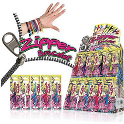257474 ΒΡΑΧΙΟΛΙ ΜΕ ΦΕΡΜΟΥΑΡ ZIPPER 19.5ΕΚ. ΣΕ 10 ΧΡΩΜΑΤΑ (ΣΕΤ 12 ΤΕΜΑΧΙΩΝ)