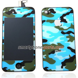 iPhone 4S Camouflaged Full Kit LCD + Touch Screen + Frame Assembly + Home Button & Back Cover