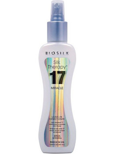 Biosilk Silk Therapy 17 Miracle Leave In Conditioner Spray για Επανόρθωση & Ψαλίδα 167ml