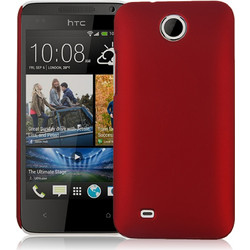 Σκληρή Θήκη Πίσω Κάλυμμα για HTC Desire 300 Κόκκινο (OEM)