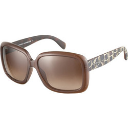 Marc Jacobs MJ332/S YH8/D8 Γυναικεία Γυαλιά Ηλίου Τετράγωνα Κοκάλινα Καφέ με Καφέ Καθρέπτη Φακό