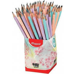 Μολύβι με γόμα Maped Black Peps Pastel HB 851769