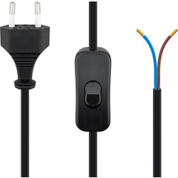 Powertech CAB-P033 Καλώδιο Τροφοδοσίας Euro 1.5m