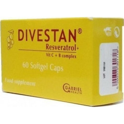 Gabriel Health Divestan Resveratrol & Vit C & B Complex 60 Μαλακές Κάψουλες