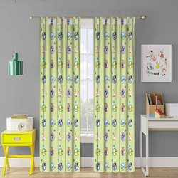Vasilas Home Παιδική Κουρτίνα με Θηλιές 140x290 Playtime 44 Green