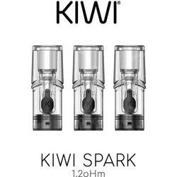Kiwi Spark Pod Catridges 2ml 1.2 ohm (3τεμ.)