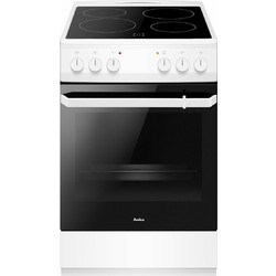 Amica 508CE2.20EP W Κουζίνα Αερίου & Ρεύματος 62lt με Κεραμικές Εστίες 50cm