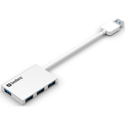Sandberg Pocket USB Hub 3.0 USB-A με 4 Θύρες USB-A
