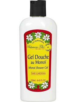 Monoi Tiki Gel Douche Tiare Gardenia Αφρόλουτρο σε Gel για Ξηρό Δέρμα 250ml