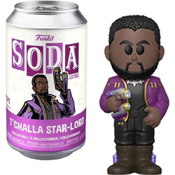 Funko Vinyl Soda Marvel What If ? T'Challa Star-Lord
