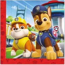Χαρτοπετσέτες 33X33 Paw Patrol Rescue Heroes 20Τμχ (95599)