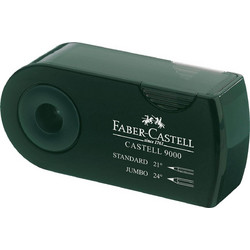 Ξύστρα Faber Castell Sleeve 9000 Διπλή Πράσινη 582800
