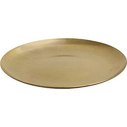 ANTIQUE STONEWASH GOLD ΠΙΑΤΟ ΡΗΧΟ ΣΤΡΟΓΓ. SS 18/10 30Χ30Χ1,5ΕΚ. | Συσκευασία 2 τμχ