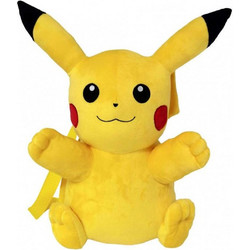 Graffiti Λούτρινο Παιδικό Σακίδιο Πλάτης PIKACHU POKEMON MC-111-PK