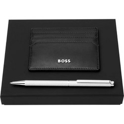 Hugo Boss Set Στυλό και Θήκη Καρτών HPBC276B
