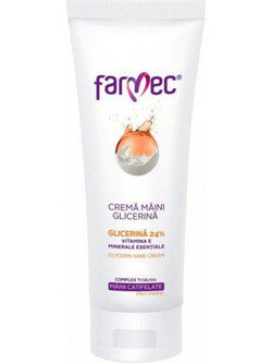 Gerovital Farmec Glycerin Ενυδατική Κρέμα Χεριών 150ml