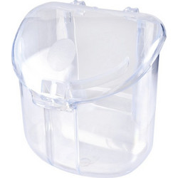 Imac STAR Δοχείο Τροφής πουλιών Διάφανο 8x8,5x8,5 cm