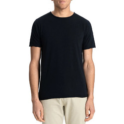 T-SHIRT DSTREZZED MC.QUEEN BASIC TEE SLUB JERSEY BLACK DSTREZZED