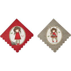 SANTORO LONDON Χαρτοπετσέτες Santoro Gorjuss Ruby 8τμχ. BR52391