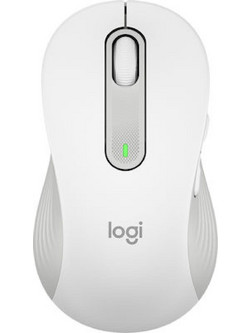 Logitech Signature M650 Large Left Ασύρματο Bluetooth Ποντίκι White