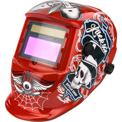 Red Technic Επαγγελματικό Κράνος Συγκόλλησης, με αυτόματο φίλτρο συσκότισης, RTAPS0061 - RED TECHNIC