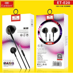 Earldom ET-E43 Handsfree Earbud 3.5mm White