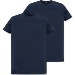DSQUARED2 LOGO ΜΠΛΟΥΖΑ 2PACK D9X415190-417-NAVY BLUE